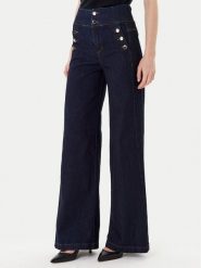 Rinascimento Jeansy CFC0126162003 Granatowy Wide Leg. Niebieskie jeansy Rinascimento, m, bez wzorów, z bawełny. Za 439.99 zł.