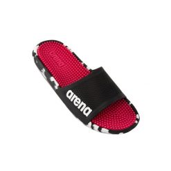 Klapki na basen dla dorosłych Arena Marco. Niebieskie klapki Arena, bez wzorów, sportowe, bez obcasa, bez zapięcia. Za 149.99 zł.