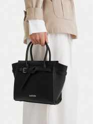Lasocki Torebka CEO-LSK-X-010-09 Czarny. Czarne torebki klasyczne Lasocki, bez wzorów, z materiału, bez dodatków. Za 199.99 zł.