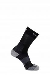 Skarpety turystyczne unisex Salomon Outpath Mid lekkie, elastyczne. Czarne skarpetki Salomon, bez wzorów, z elastanu. Za 65.00 zł.