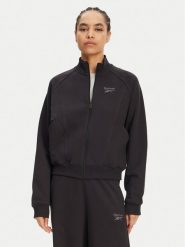 Reebok Bluza 100214104 139-18-00 Czarny Regular Fit. Czarne bluzy Reebok, xs, bez wzorów, z bawełny, bez kaptura. Za 229.99 zł.