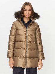Hetregó Kurtka puchowa Hanna 8K602F 23WD02 Brązowy Regular Fit. Brązowe kurtki HETREGO, na zimę, bez wzorów, z puchu, bez kaptura. Za 1,619.00 zł.