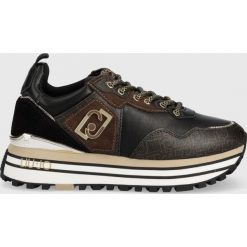 Liu Jo sneakersy Maxi Wonder 01 BF2095PX14122222 kolor czarny. Czarne buty sportowe lifestyle Liu Jo, bez wzorów, z gumy, sportowe, z okrągłym noskiem, bez zapięcia. Za 779.99 zł.