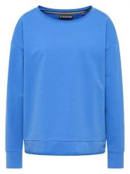 ELBSAND Bluza "Ritva" w kolorze niebieskim rozmiar: S. Niebieskie bluzy ELBSAND, s, bez wzorów, bez ramiączek, bez kaptura. Za 131.74 zł.