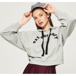 Bluza z kapturem - Jasny szar. Bluzy marki INOVIK. W wyprzedaży za 29.99 zł.