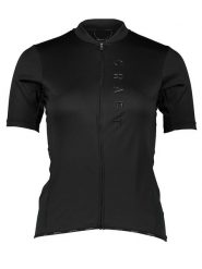 Craft Koszulka kolarska "Summit" w kolorze czarnym rozmiar: M. Czarne t-shirty sportowe Craft, m, bez wzorów, bez ramiączek, rowerowe. Za 105.14 zł.