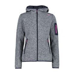 Polar z kapturem dla kobiet CMP. Białe bluzy z polaru CMP, na zimę, bez wzorów, z polaru, narciarskie. W wyprzedaży za 324.00 zł.