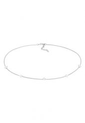 Elli Damski choker Gwiazda Astro Trend wykonany ze srebra próby 925 Sterling Silver Naszyjniki 1 ct. Szare naszyjniki Elli, z materiału, srebrne. Za 293.99 zł.