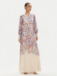 Nissa Sukienka letnia RC14956 Kolorowy Regular Fit. Sukienki Nissa, bez wzorów, z syntetyku, bez kołnierzyka, bez ramiączek. Za 1,529.00 zł.