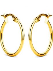 Diamant Exquis Złote kolczyki-kreole rozmiar: onesize. Żółte kolczyki Diamant Exquis, złote. Za 1,035.99 zł.