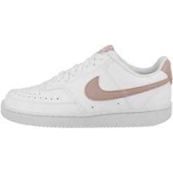 Obuwie Sportowe Damskie Nike COURT VISION LOW NEXT NATURE DH3158 102 Biały. Białe buty sportowe lifestyle Nike, bez wzorów, z materiału, sportowe, bez zapięcia, nike court. Za 403.00 zł.