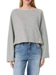 S.Oliver Bluza Kobiety Bawełna szary, 46. Szare bluzy S.Oliver, s, bez wzorów, z bawełny, vintage, bez ramiączek, bez kaptura. Za 229.95 zł.