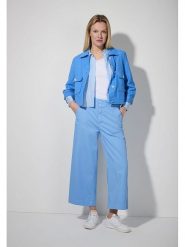 More & More Kurtka koszulowa w kolorze błękitnym rozmiar: 38. Niebieskie kurtki More & More, bez wzorów, bez kaptura. Za 217.23 zł.