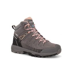 Damskie buty trekkingowe Trezeta Thunder waterproof. Szare buty trekkingowe Trezeta, bez wzorów, bez zapięcia, wspinaczkowe. Za 601.50 zł.