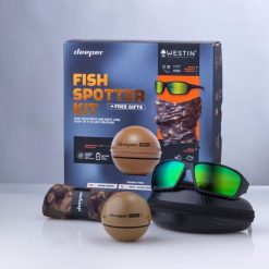 Echosonda wędkarska Deeper Chirp+ 2 Winter Bundle + Okulary + Komin. Szaliki i kominy DEEPER, bez wzorów. Za 1,898.99 zł.