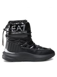 EA7 Emporio Armani Śniegowce X8M002 XK230 R926 Czarny. Czarne śniegowce EA7 Emporio Armani, bez wzorów, z materiału, bez zapięcia. Za 762.00 zł.