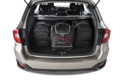Torby Do Bagażnika Subaru Outback 2015-2020 4Szt Kjust. Czarne torby podróżne KJUST, bez wzorów, z kauczuku. Za 1,330.00 zł.