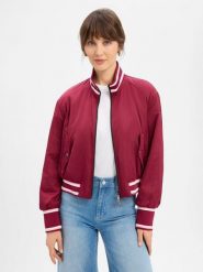 Marc Cain dwustronna kurtka bomber Kobiety czerwony|wielokolorowy, 44. Czerwone kurtki Marc Cain, bez wzorów, z syntetyku, eleganckie, bez kaptura. Za 1,099.95 zł.