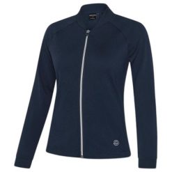Damska bluza zapinana na zamek Galvin Green Darla. Niebieskie bluzy GALVIN GREEN, xl, bez wzorów, z materiału, eleganckie, bez ramiączek, bez kaptura. Za 429.20 zł.