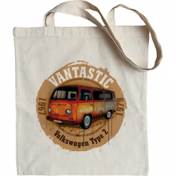 VW T2 — torba. Torby podróżne nikiniki, bez wzorów, z bawełny, na ramię. W wyprzedaży za 24.65 zł.