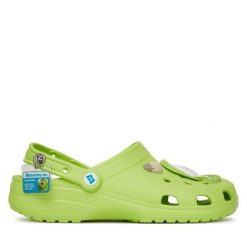 Klapki Crocs. Klapki Crocs, bez wzorów, bez obcasa, bez zapięcia. Za 259.99 zł.