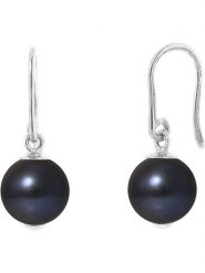 Mitzuko Srebrne kolczyki z perłami rozmiar: onesize. Czarne kolczyki Mitzuko, z perłą, srebrne. Za 217.99 zł.