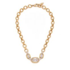 Naszyjnik Guess. Żółte naszyjniki Guess, złote. Za 749.99 zł.