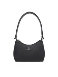 Calvin Klein Jeans Torebka K60K613124 Czarny. Czarne torebki klasyczne Calvin Klein Jeans, bez wzorów, z jeansu, bez dodatków. Za 219.99 zł.