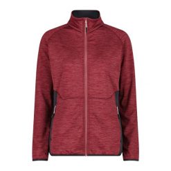 Damski polar CMP. Czerwone bluzy z polaru CMP, na zimę, bez wzorów, z polaru, narciarskie. Za 340.00 zł.