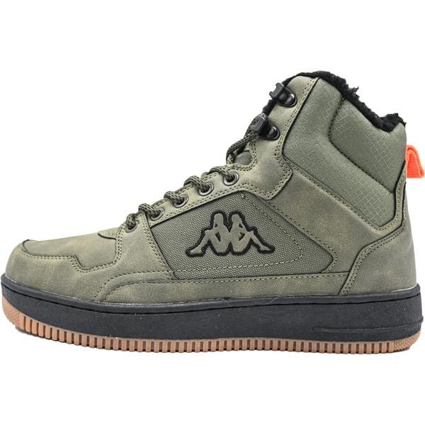 Buty miejskie sportowe do chodzenia Kappa SHAB FUR. Czarne buty sportowe lifestyle Kappa, bez wzorów, z materiału, bez zapięcia, trekkingowe. W wyprzedaży za 179.00 zł.