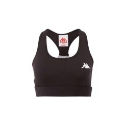 Damski Biustonosz Sportowy Ebba. Czarne biustonosze sportowe Kappa, bez wzorów. Za 73.99 zł.