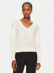 Gaudi Sweter 421BD53017 Écru Regular Fit. Swetry Gaudi, s, bez wzorów, z wiskozy, bez ramiączek. Za 169.99 zł.