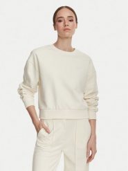 Guess Bluza V6YQ10 K4291 Kremowy Regular Fit. Białe bluzy Guess, s, z aplikacjami, z syntetyku, bez ramiączek, bez kaptura. Za 394.99 zł.
