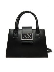 Armani Exchange Torebka XW000306 AF12039 UC001 Czarny. Czarne torebki klasyczne Armani Exchange, bez wzorów, ze skóry, bez dodatków. Za 649.99 zł.