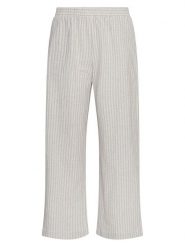 MOSS COPENHAGEN Spodnie "Joceanne Pants" w kolorze błękitno-białym rozmiar: S. Białe spodnie materiałowe Moss Copenhagen, bez wzorów, z materiału. Za 144.58 zł.