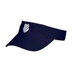 Czapka damska K-Swiss visor. Białe czapki z daszkiem K-SWISS, bez wzorów, z materiału, eleganckie. Za 96.00 zł.