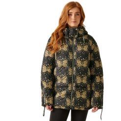 Damska kurtka puchowa Regatta Christian Lacroix Gallician. Zielone kurtki Regatta, bez wzorów, z puchu, eleganckie, bez kaptura. Za 379.99 zł.