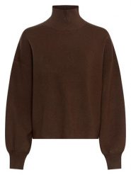 MOSS COPENHAGEN Sweter "Mercy" w kolorze brązowym rozmiar: L/XL. Brązowe swetry Moss Copenhagen, l, bez wzorów, bez ramiączek. Za 130.99 zł.