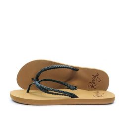 Japonki plażowe damskie Roxy Costas. Czarne japonki Roxy, bez wzorów, sportowe. Za 99.99 zł.