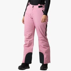 Spodnie narciarskie damskie wodoodporne wiatroszczelne oddychające Cervinia II. Czarne spodnie narciarskie SWEDEMOUNT, bez wzorów, narciarskie. Za 599.99 zł.