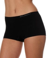 Bokserki bawełniane damskie Brubeck Comfort Cotton. Czarne bokserki damskie Brubeck, bez wzorów, z bawełny. Za 26.99 zł.