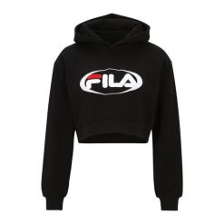 Bluza damska FILA Lapalisse Cropped Hoody. Czarne bluzy Fila, m, bez wzorów, bez kaptura. Za 199.99 zł.
