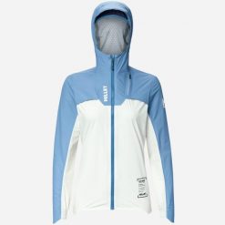 Kurtka do biegania Millet Intense Pro 2,5L Jkt W Błękitny Active Fit. Niebieskie kurtki do biegania Millet, l, bez wzorów, z materiału, do biegania. Za 756.00 zł.