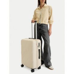 Walizka średnia Reebok. Brązowe walizki Reebok, średnie. Za 319.99 zł.