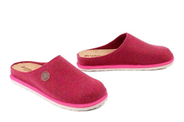 INBLU CS-47 067 azalea, kapcie damskie. Czerwone kapcie Inblu, bez wzorów. Za 98.99 zł.
