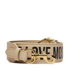 Wymienny pasek do torebki LOVE MOSCHINO. Brązowe paski Love Moschino, bez wzorów. Za 169.99 zł.