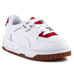 Buty Puma Cali Dream Heritage W 384010-01 białe. Białe buty treningowe bez wzorów, z gumy, bez zapięcia. Za 626.79 zł.