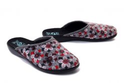 ADANEX 28263 DIL3VV SZ/CZ, kapcie damskie. Szare kapcie Adanex, bez wzorów. Za 37.79 zł.
