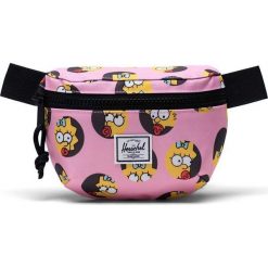 Herschel nerka X The Simpsons kolor różowy. Czerwone nerki i saszetki Herschel, bez wzorów, bez dodatków. Za 189.99 zł.