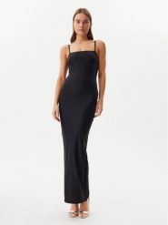 Guess Sukienka codzienna O5GK00 KCDE0 Czarny Bodycon Fit. Czarne sukienki Guess, na co dzień, xl, z aplikacjami, z syntetyku, bez kołnierzyka, bez ramiączek, bodycon. Za 279.99 zł.